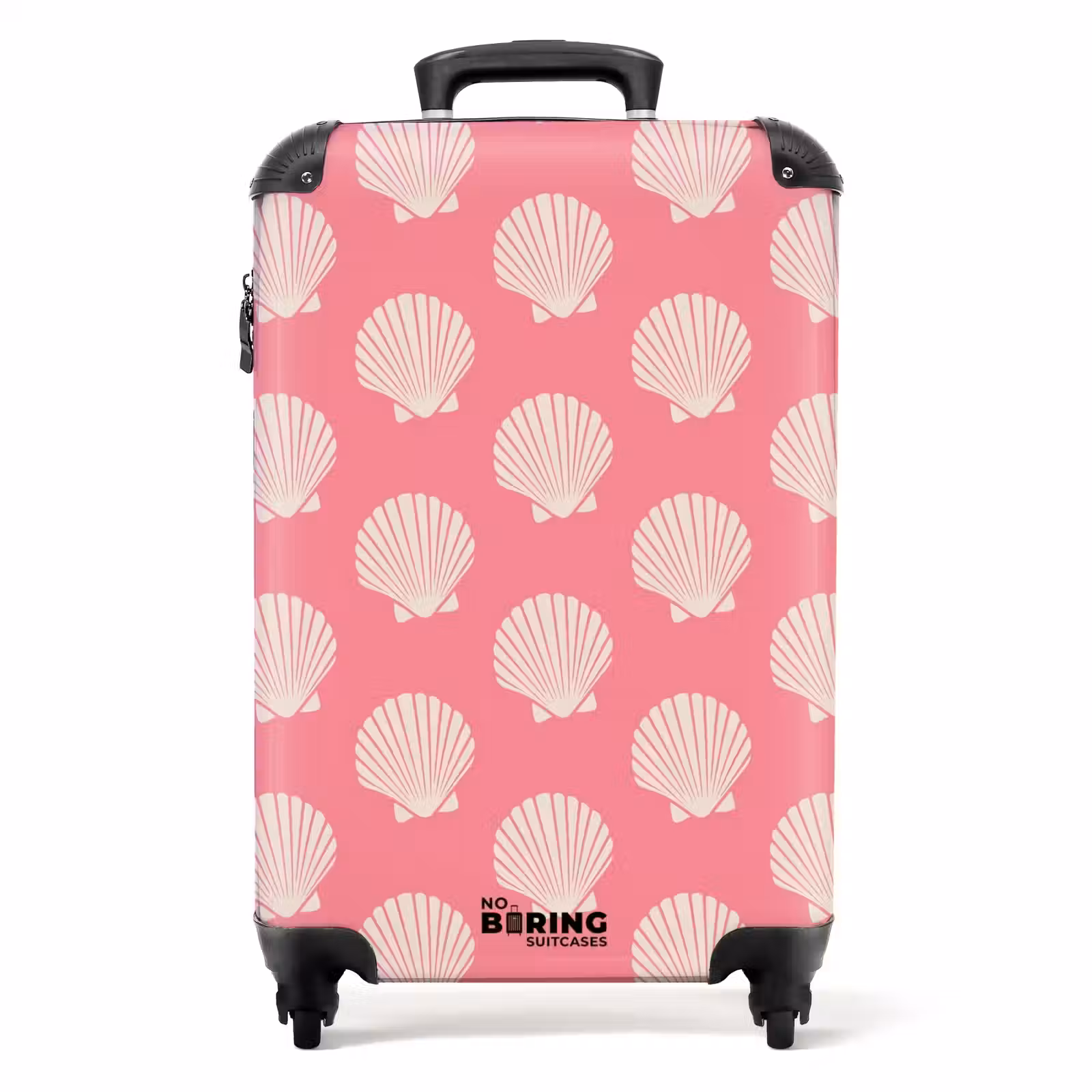 Koffer - Muster - Muschelmuster in zartem Rosa — 1
