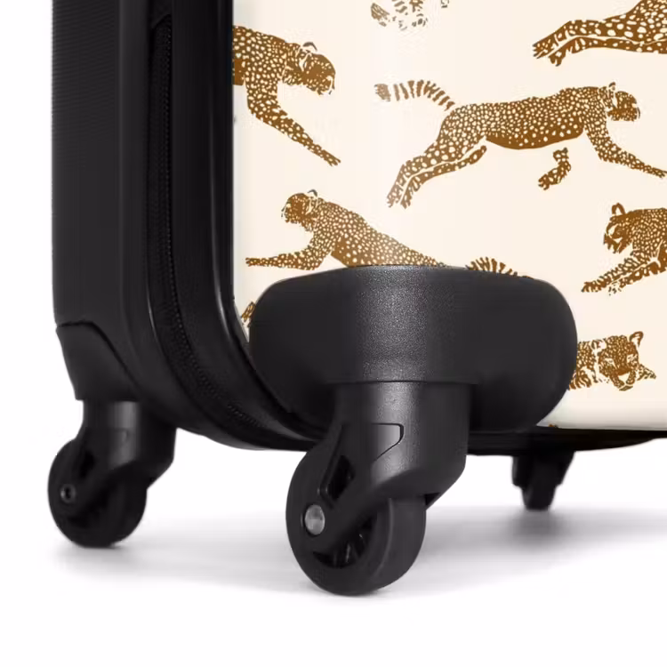Koffer - Muster - Leopardenmuster auf Beige — 6