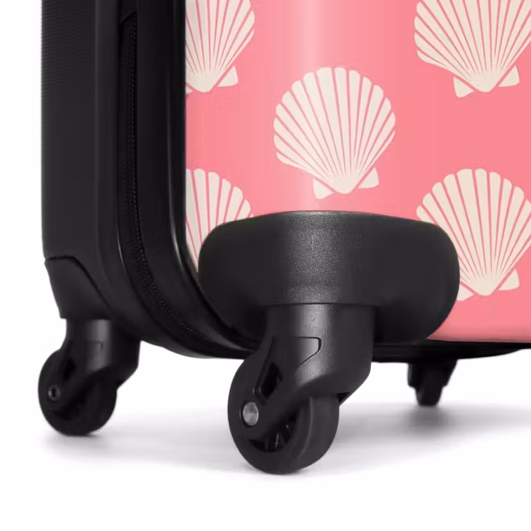 Koffer - Muster - Muschelmuster in zartem Rosa — 6