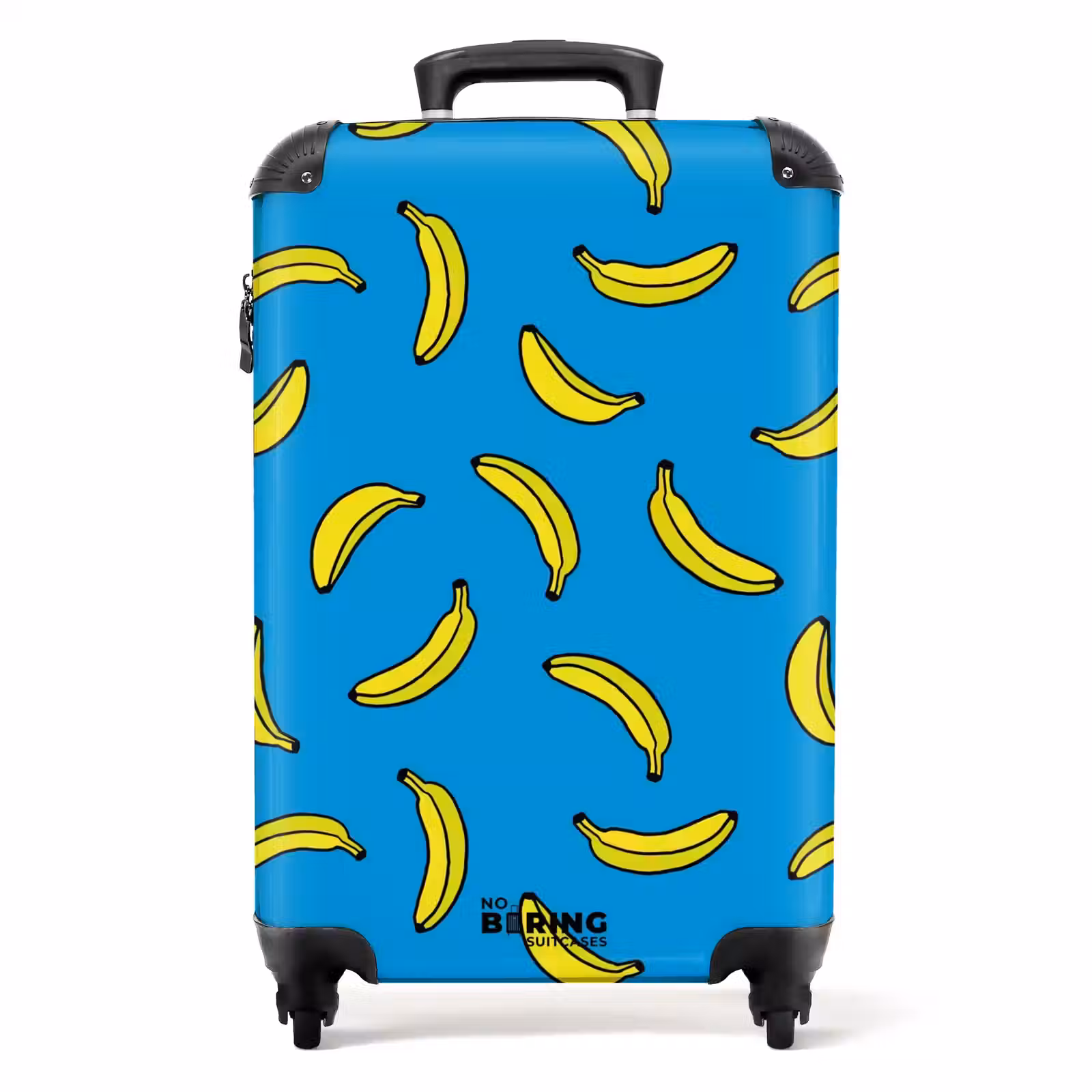 Koffer - Muster - Bananen auf Blau — 1