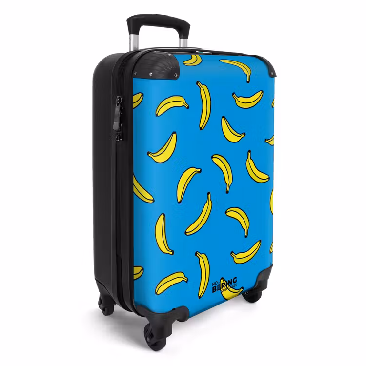Koffer - Muster - Bananen auf Blau — 2