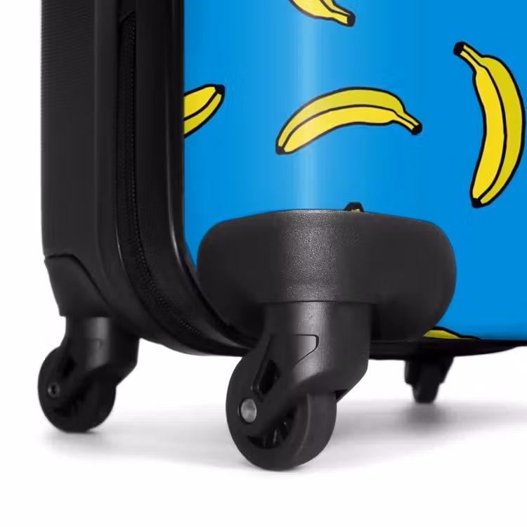 Koffer - Muster - Bananen auf Blau — 6