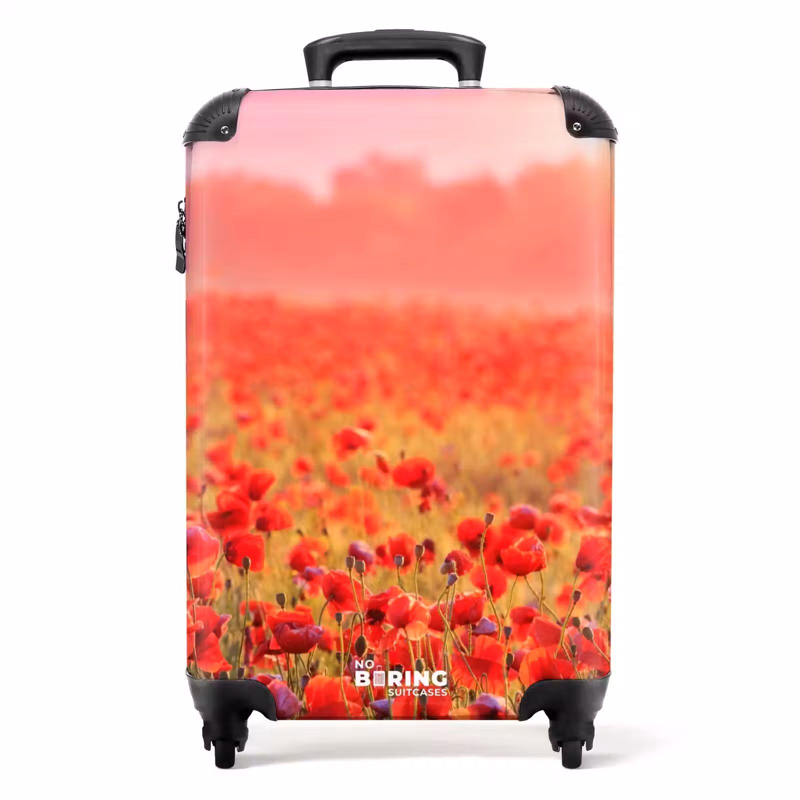 Koffer - Mohnblumen bei Sonnenuntergang — 1