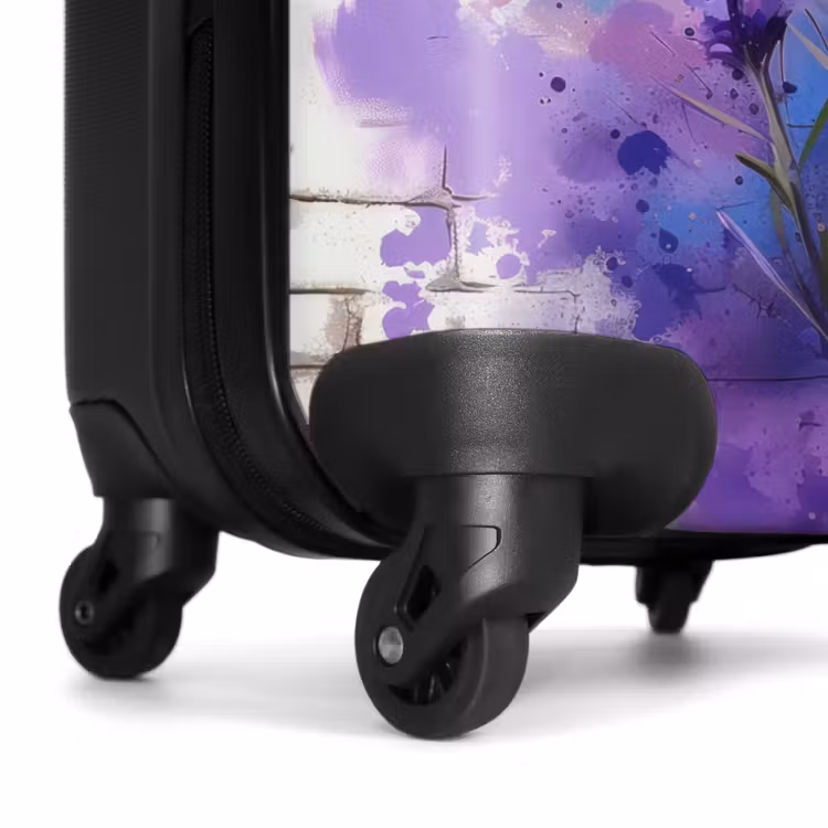Koffer - Lila-Lavendel im Graffiti-Stil — 6