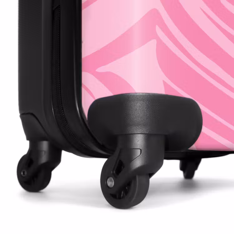 Koffer - Große Blätter in verschiedenen Rosa-Tönen — 6