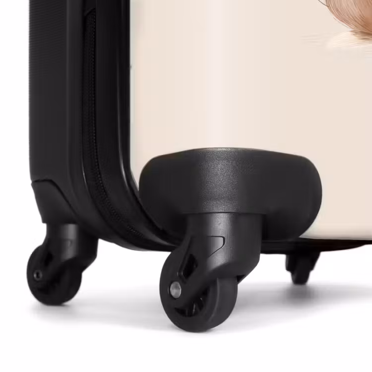 Koffer - Hund in Braun und Beige — 6