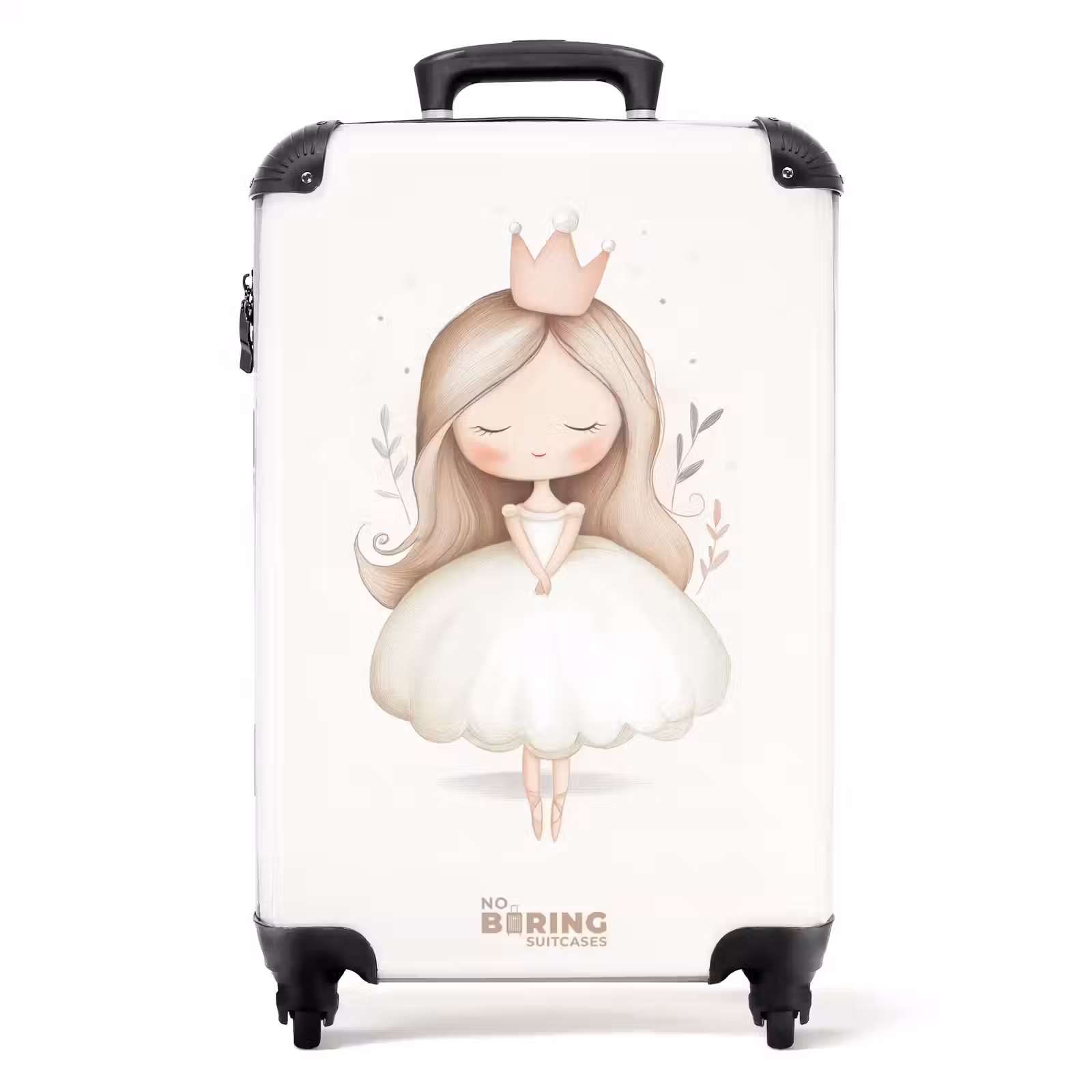 Koffer - Anmutige Prinzessin in Weiß — 1