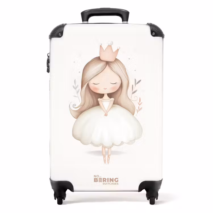 Koffer - Anmutige Prinzessin in Weiß — 1