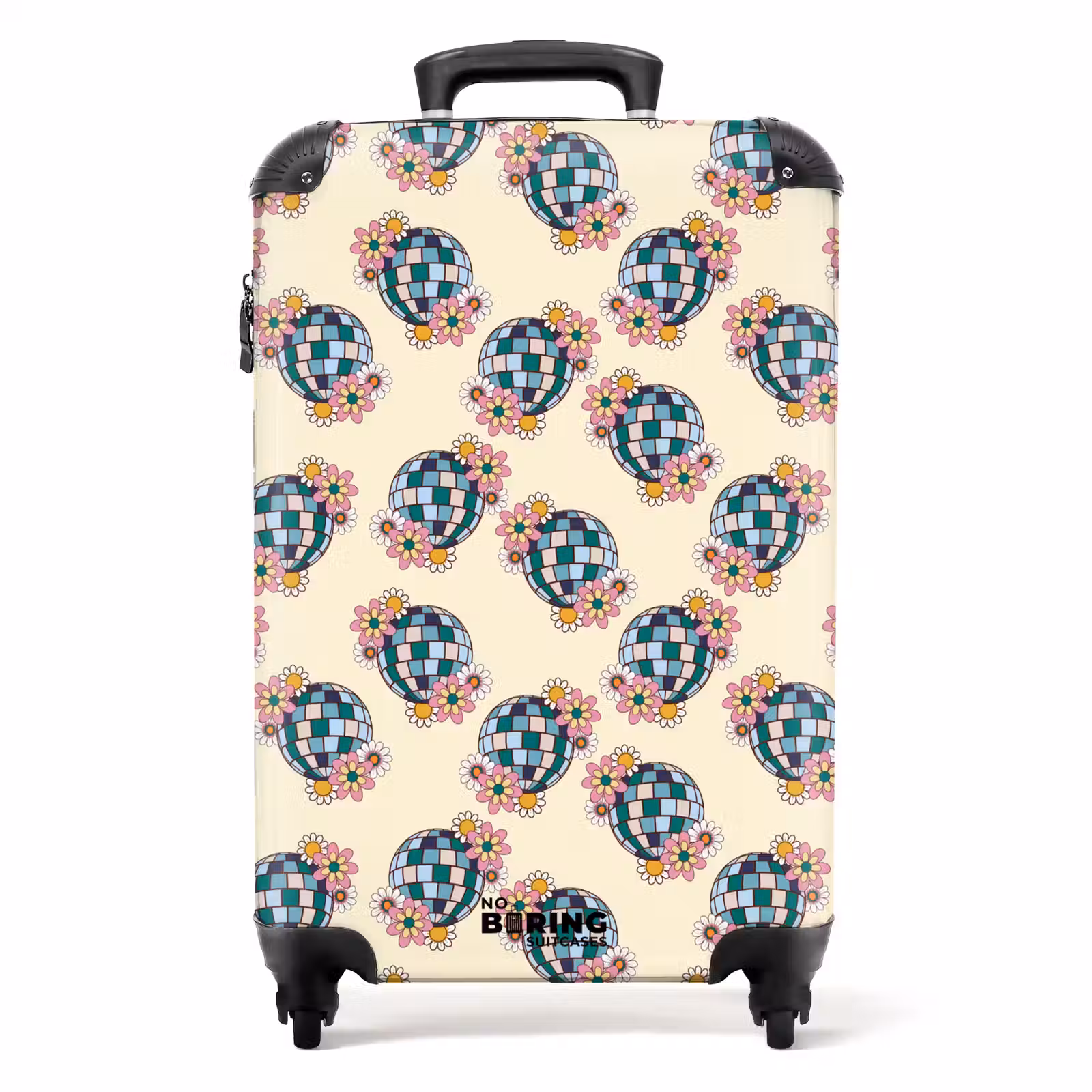 Koffer - Retro-Diskokugel-Muster bunt — 1