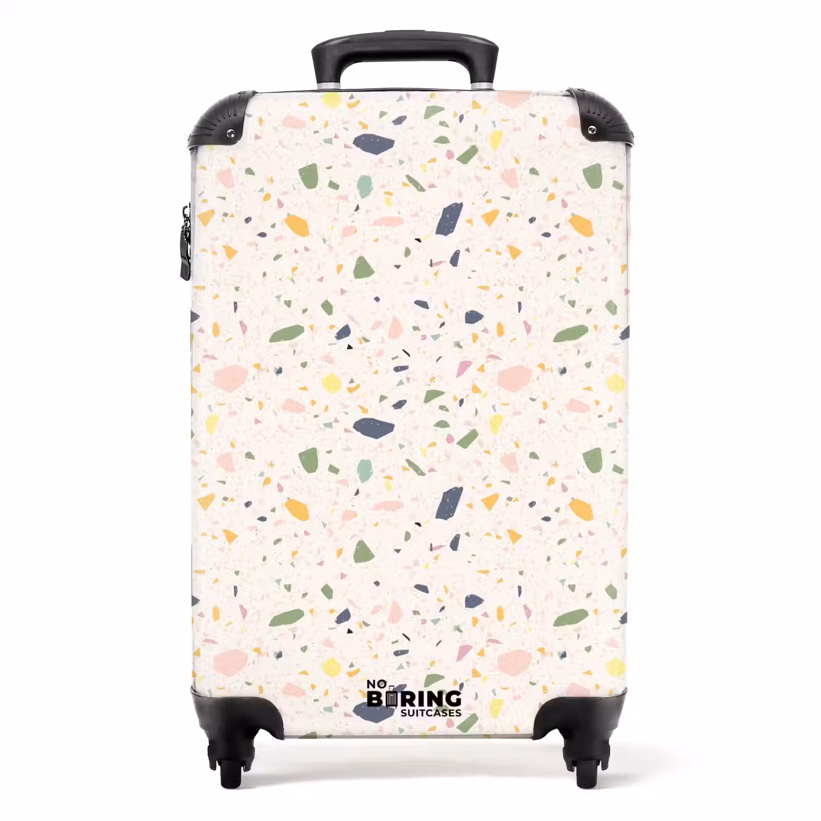 Koffer - Terrazzo-Muster mehrfarbiges Konfetti — 1