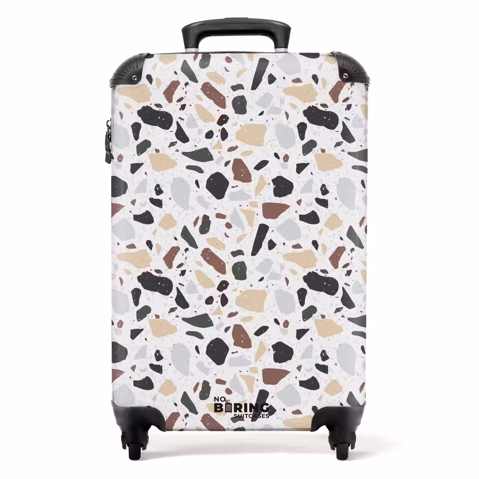 Koffer - Terrazzo naturfarbenes Muster — 1