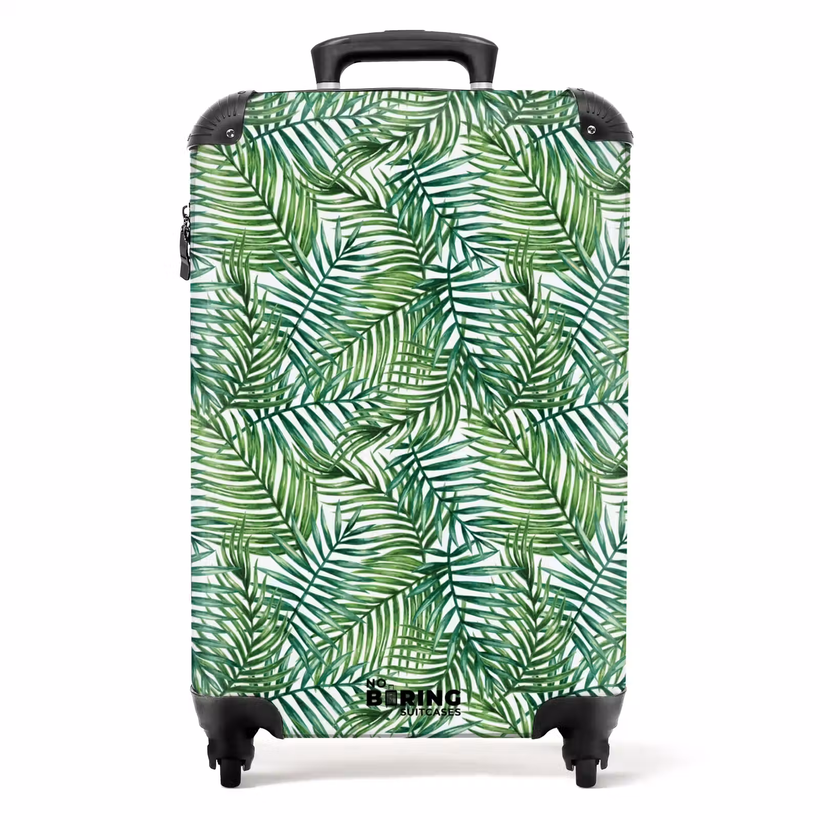 Koffer - Palmblattmuster bunt — 1