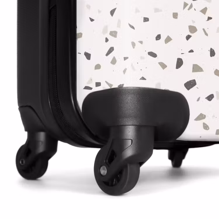 Koffer - Terrazzo-Muster mehrfarbig grau — 6