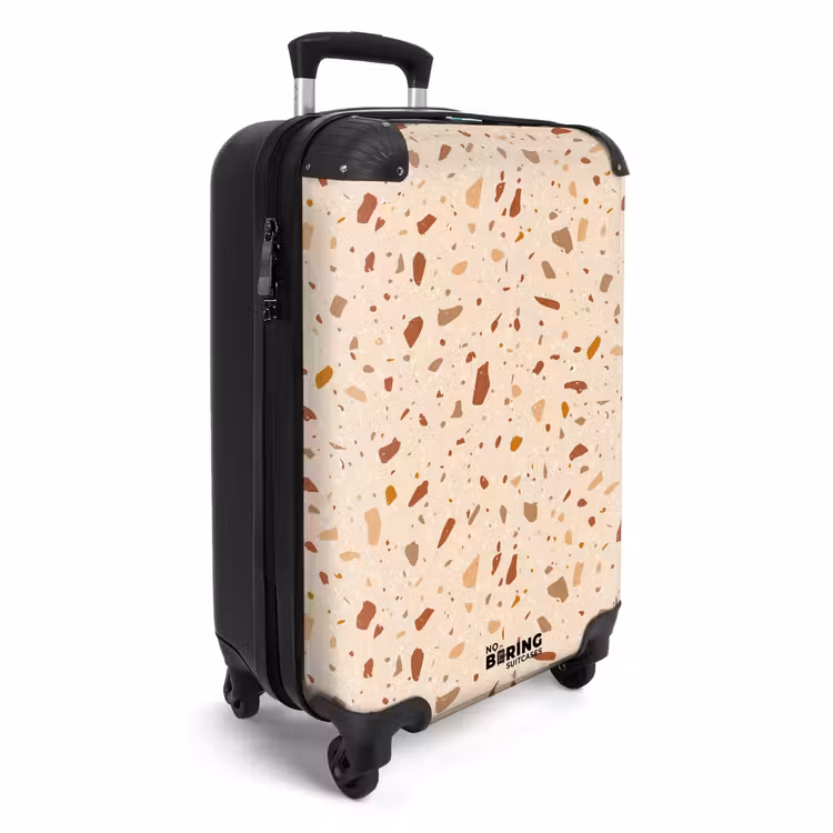 Koffer - Terrazzo-Muster mehrfarbig terra — 2