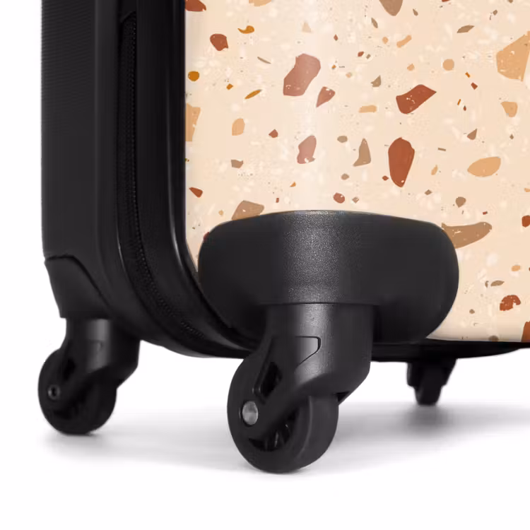 Koffer - Terrazzo-Muster mehrfarbig terra — 6