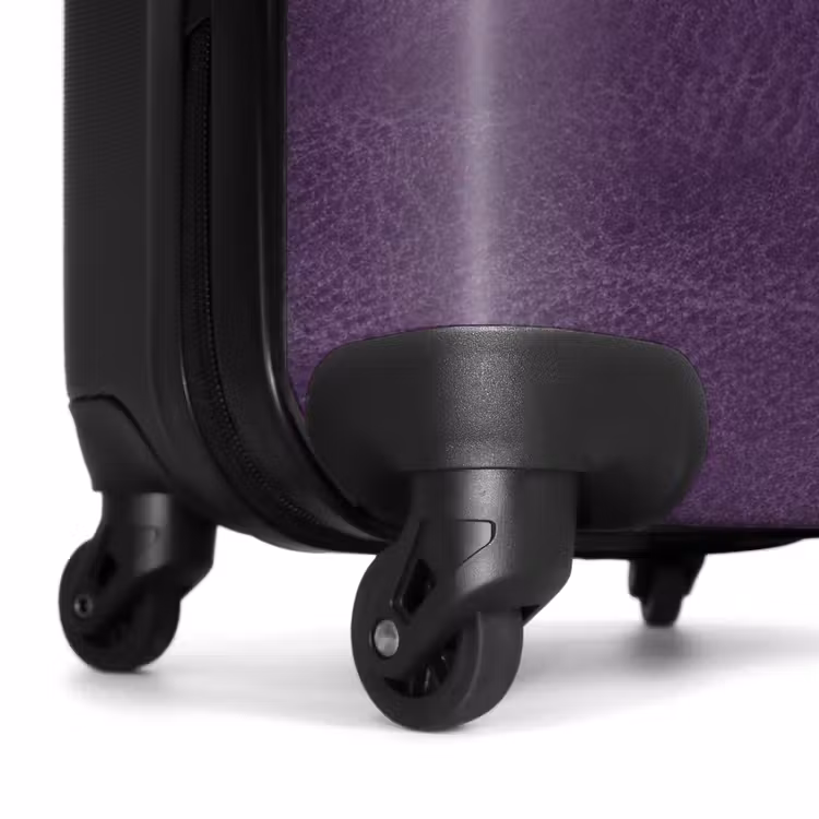 Koffer - Lederoptik aubergine lila — 6