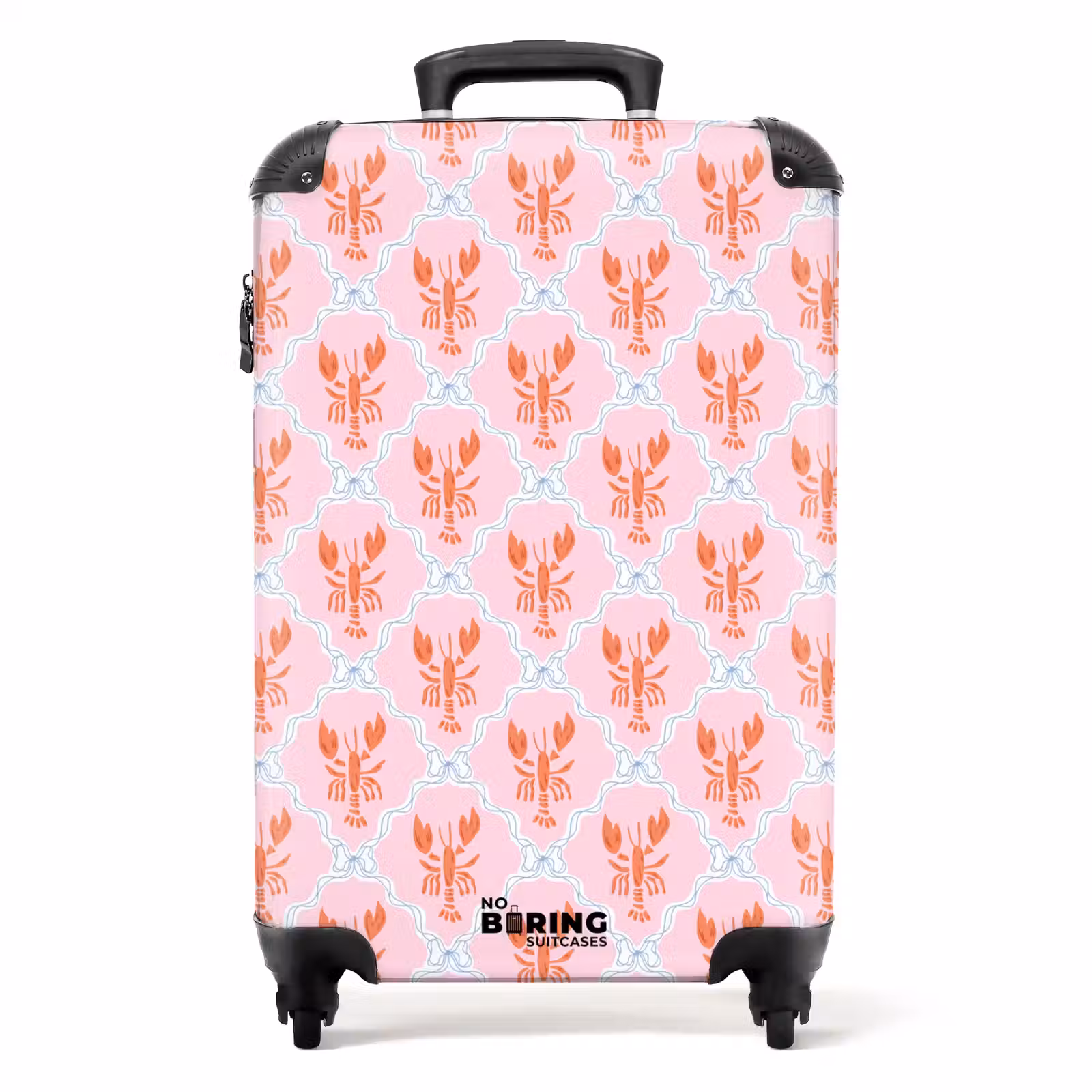 Koffer - Hummer Illustration rosa — 1