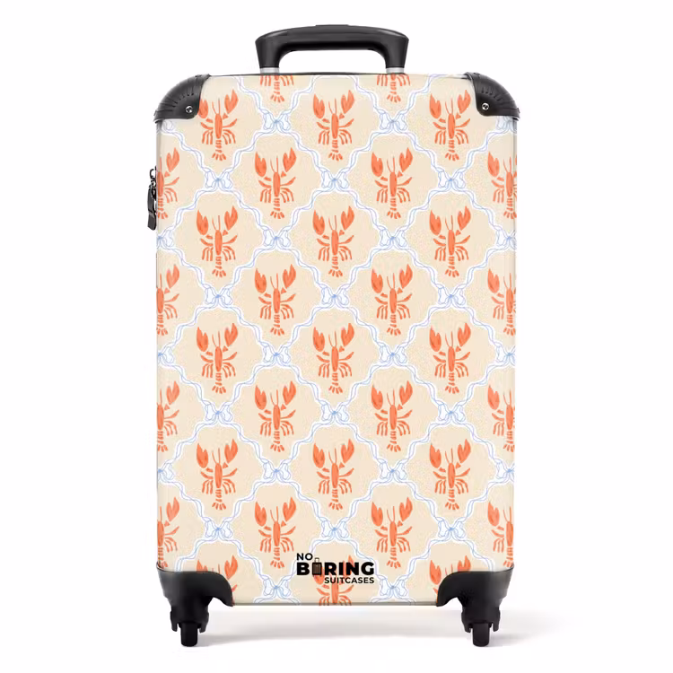Koffer - Hummer Illustration orange — 1