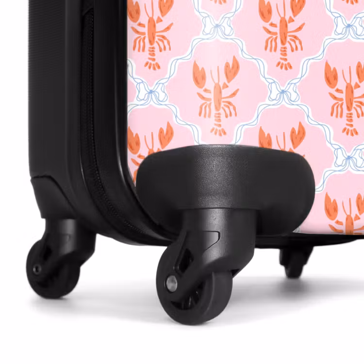 Koffer - Hummer Illustration rosa — 6