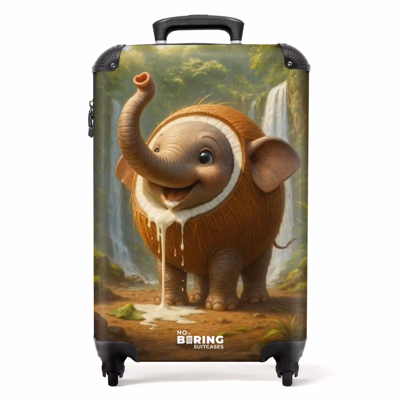 Koffer - Kokosnuss Elefant — 1