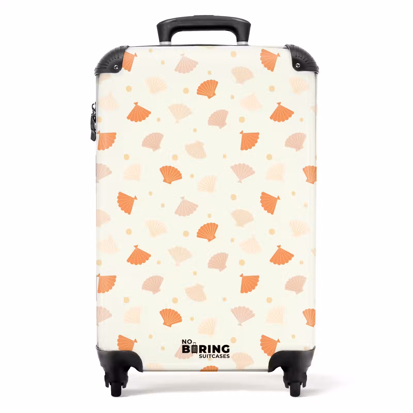 Koffer - Muschelmuster orange — 1