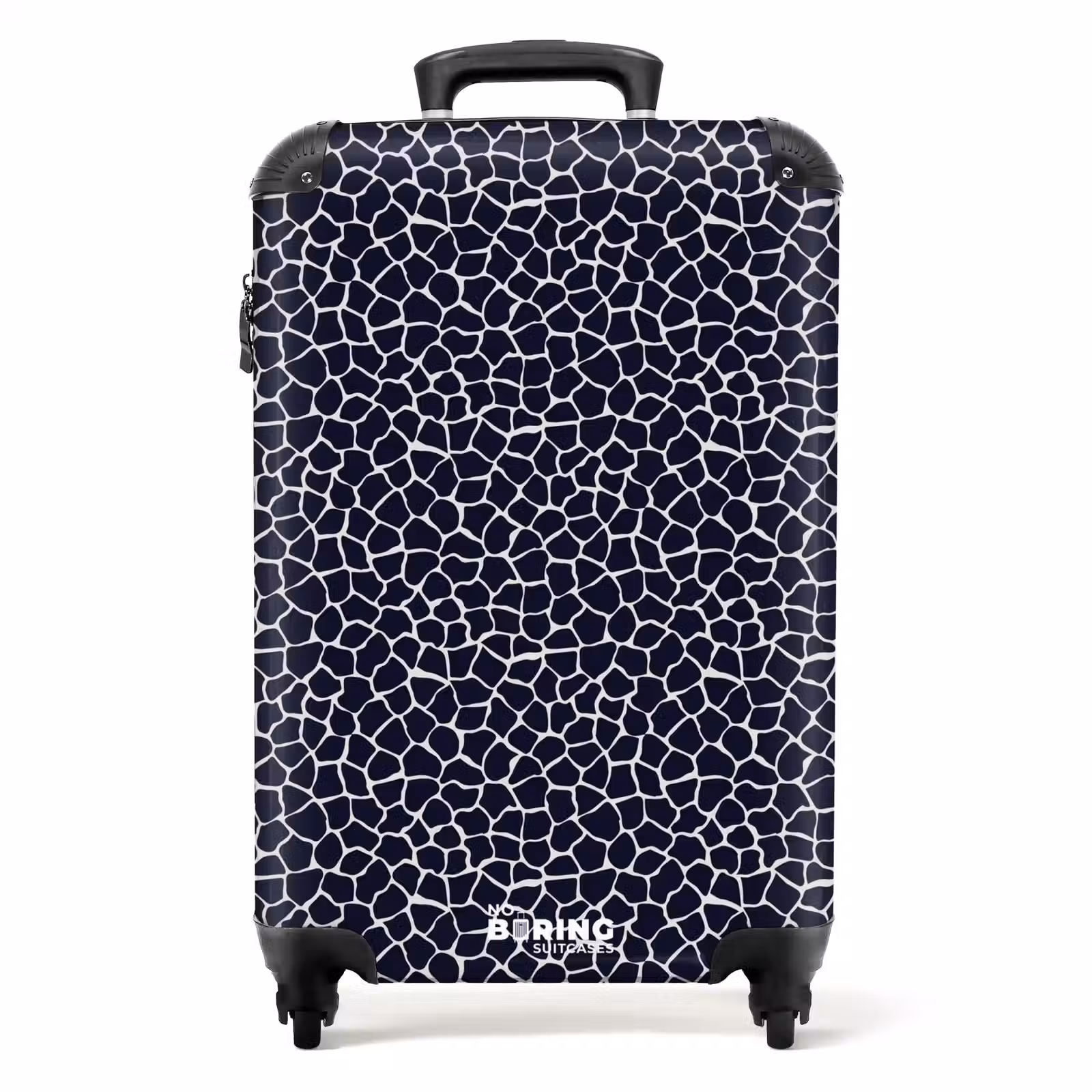 Koffer - Tiermuster Giraffe blau — 1