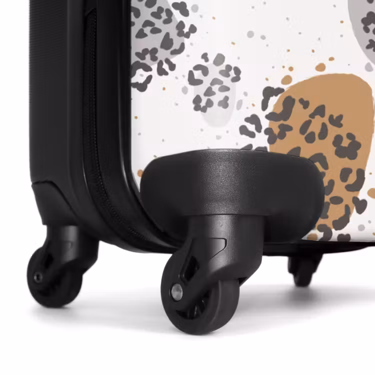 Koffer - Panther mit Tiermuster und Flecken — 7