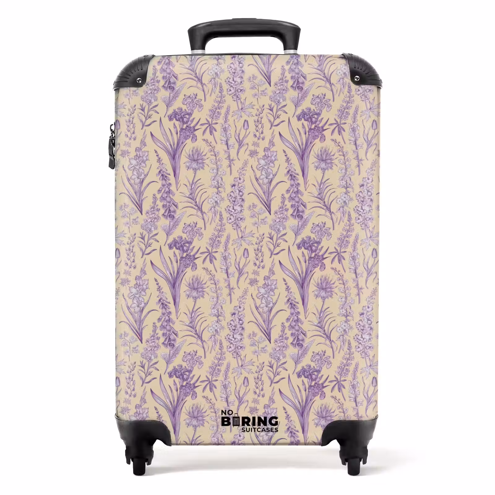 Koffer - Klassisches florales Muster lila — 1