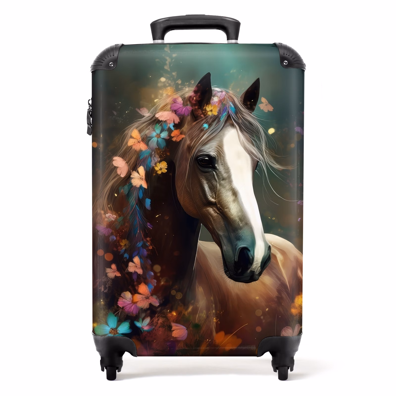 Koffer - Koffer - Tiere - Pferd - Natur - Schmetterling - Blumen — 1