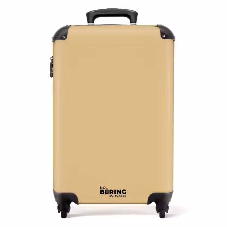 Koffer - Goldener Beige-Ton — 1