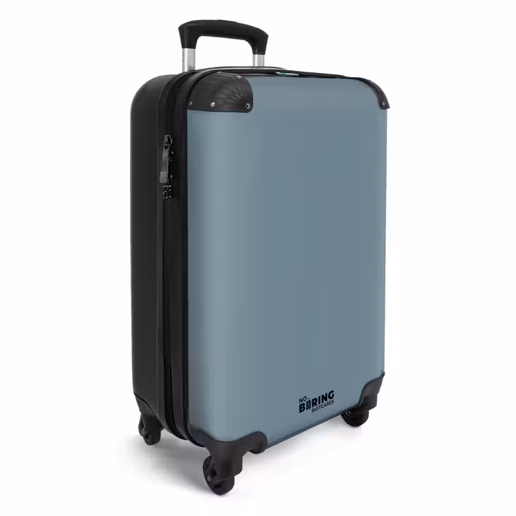 Koffer - Gedeckter blau-grauer Farbton — 2