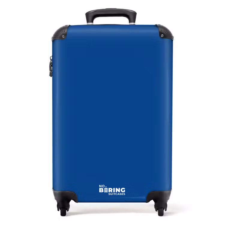 Koffer - Tief königsblauer Farbton — 1