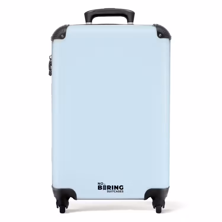 Koffer - Heller eisblauer Farbton — 1