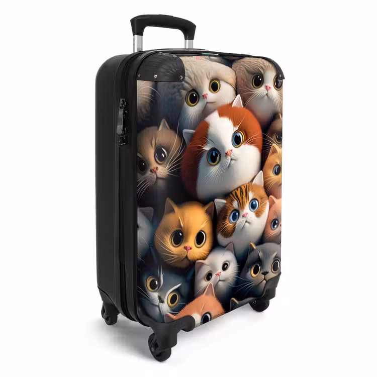 Koffer - Orangefarbene Katzen — 2