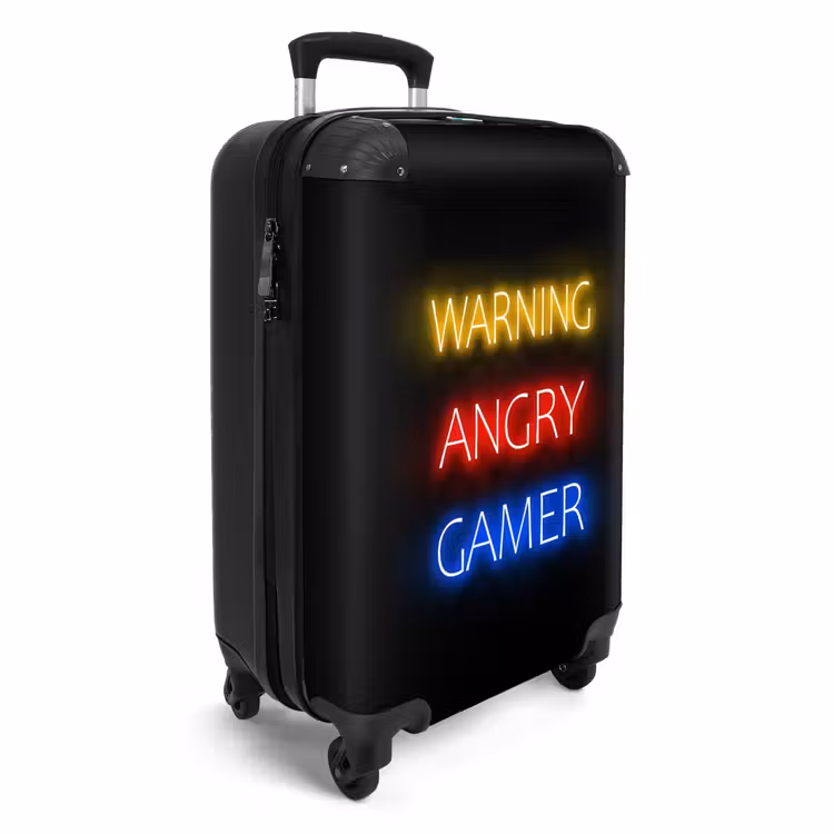 Koffer - Warnung Angry Gamer — 2