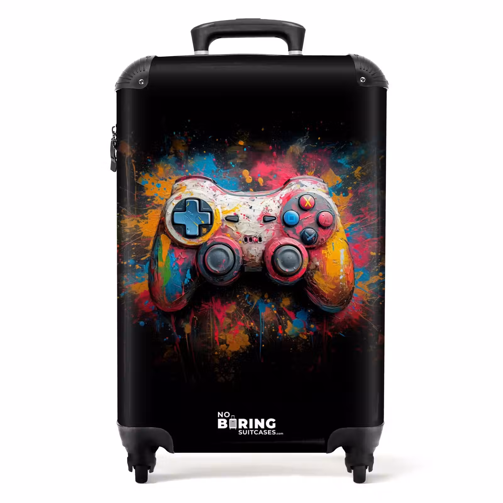 Koffer - Mit Farbe beschmierter Gamecontroller — 1