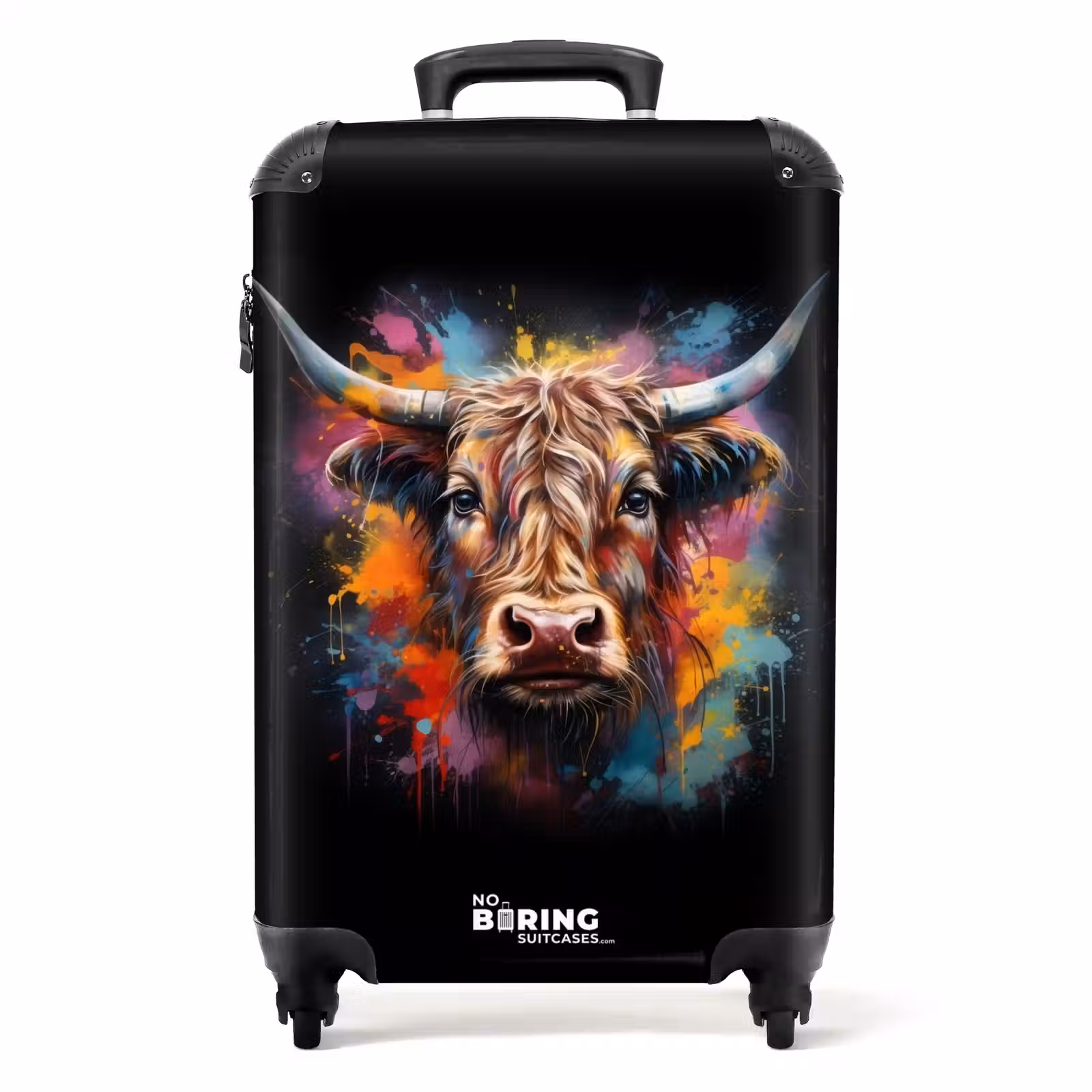 Koffer - Schottische Highlander als Graffiti-Kunst — 1