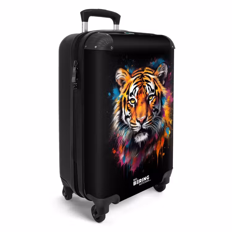 Koffer - Tiger als Straßenkunstwerk — 2