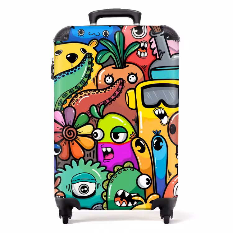 Koffer - Bunte Monsterparade — 1