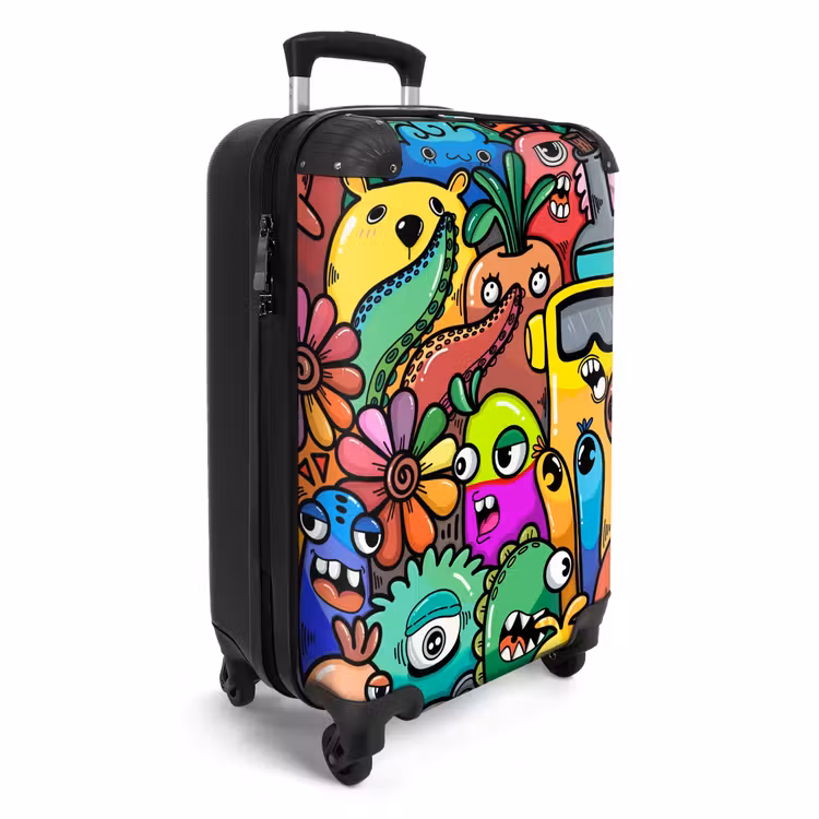 Koffer - Bunte Monsterparade — 2