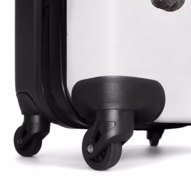 Koffer - Weißes Pferd mit flatternder Mähne — 6