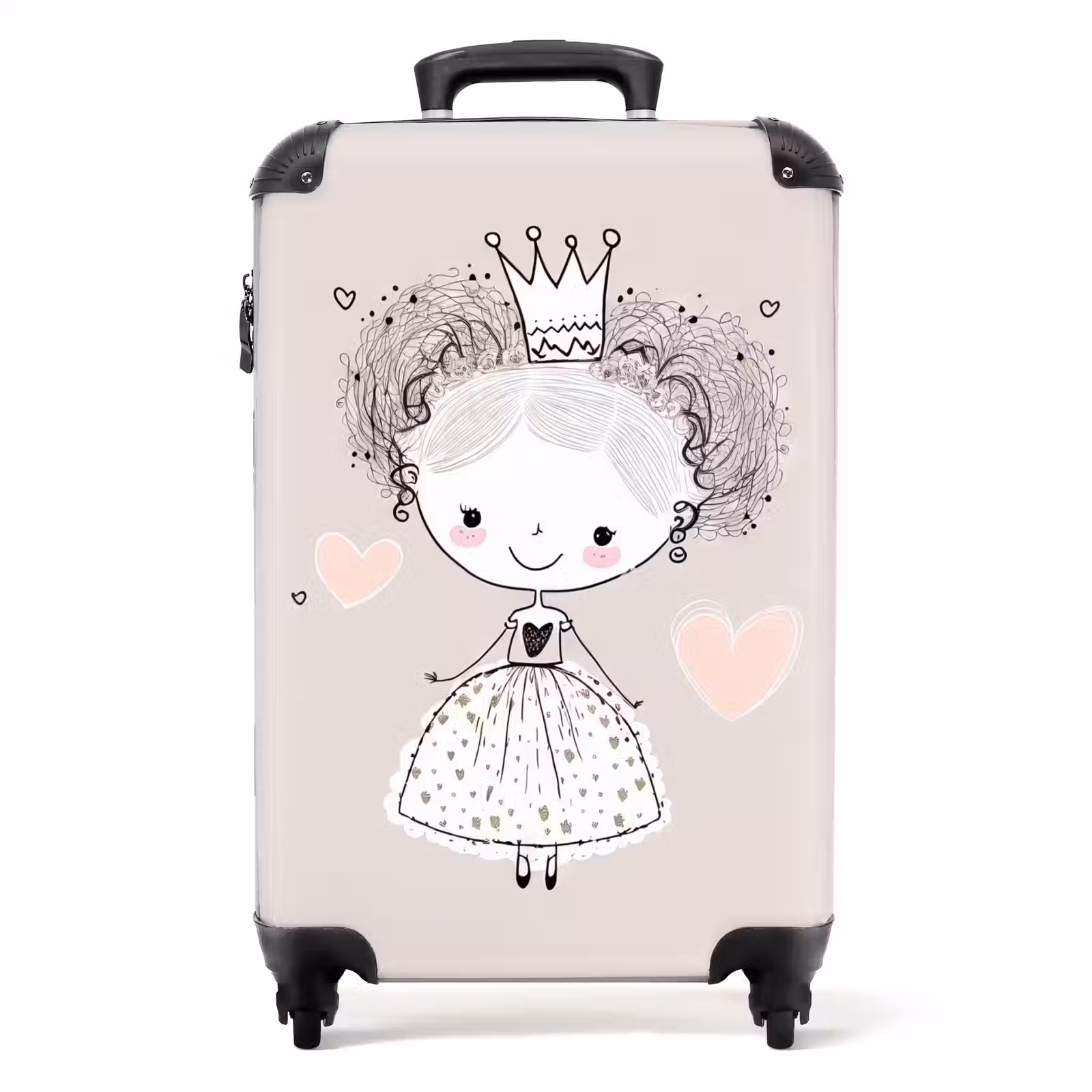 Koffer - Prinzessin mit Locken — 1