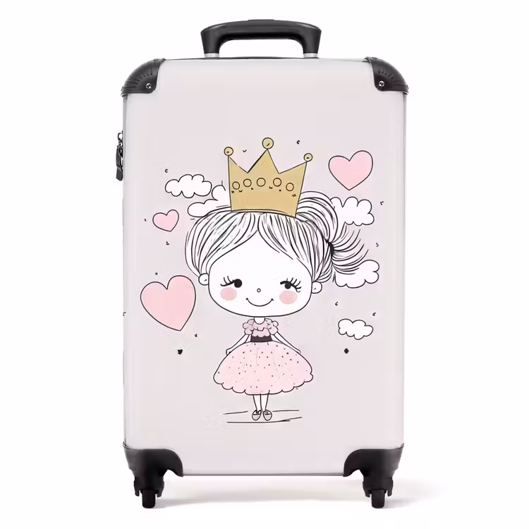 Koffer - Kleine Prinzessin mit Herzen — 1