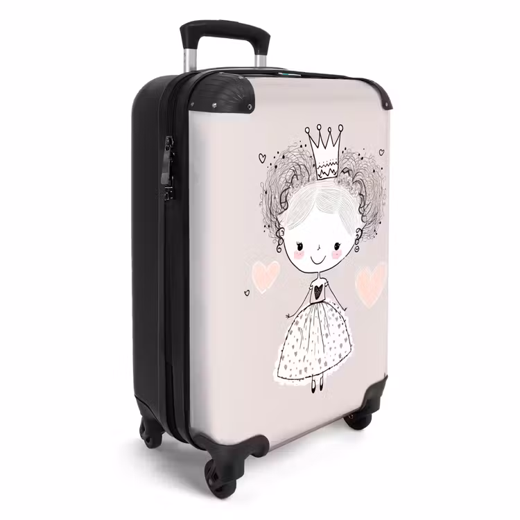 Koffer - Prinzessin mit Locken — 2