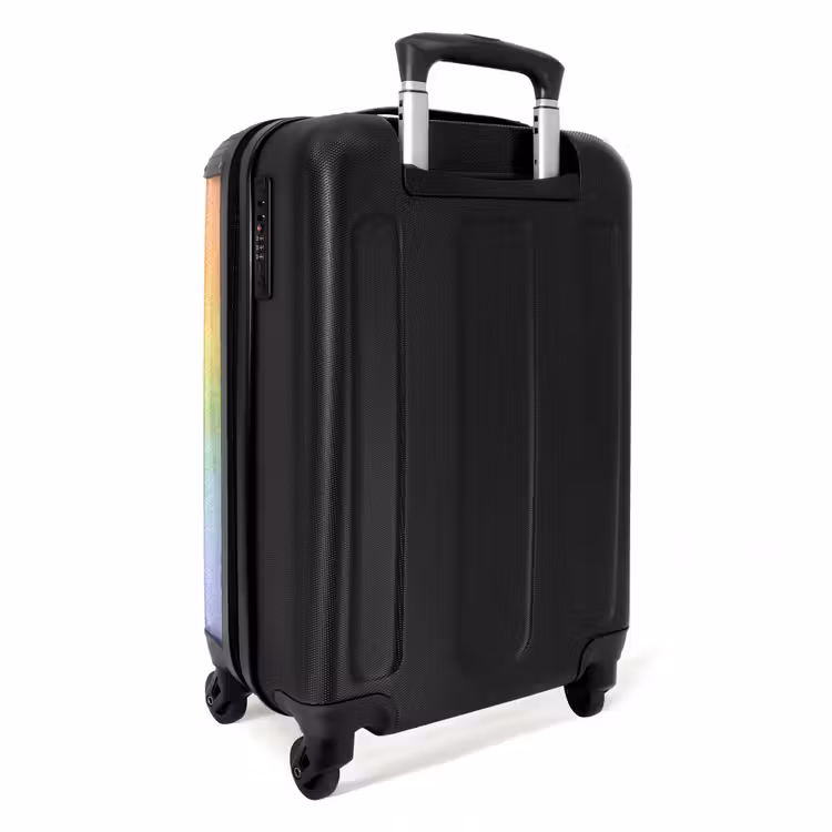 Koffer - Pastellfarbener Regenbogen — 3