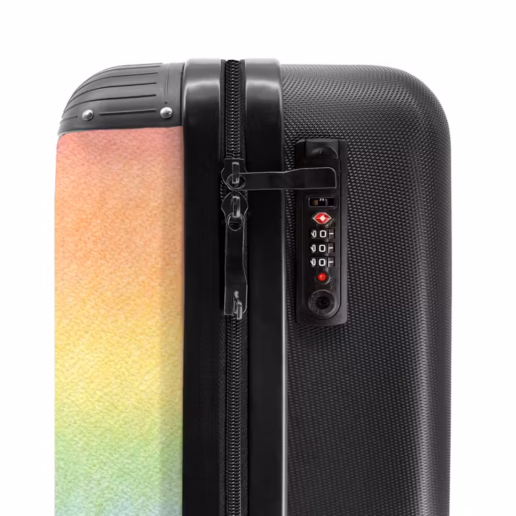 Koffer - Pastellfarbener Regenbogen — 5