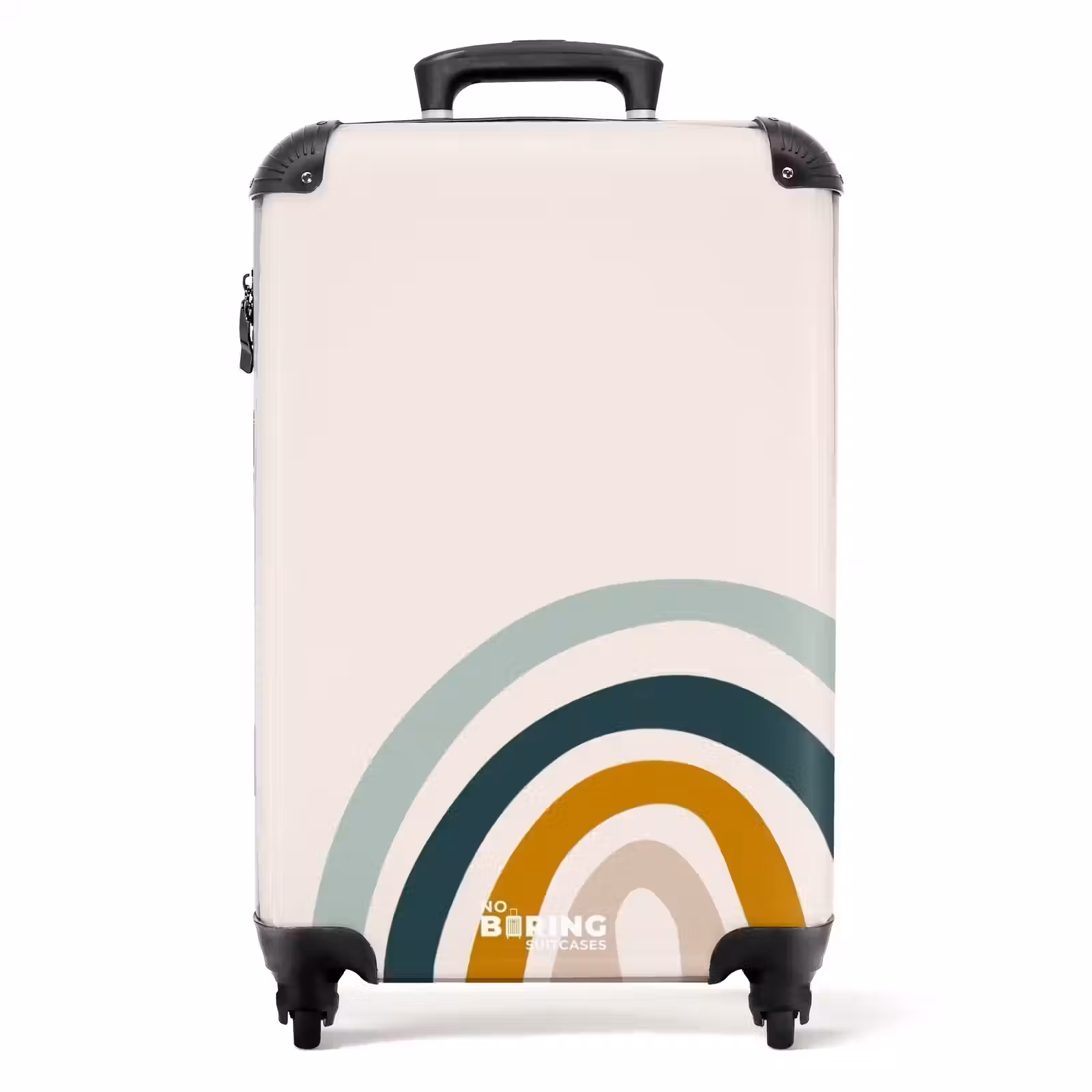 Koffer - Rohes Regenbogen-Aqua — 1