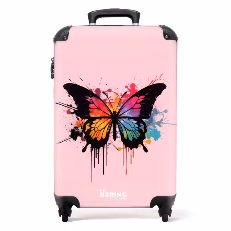 Koffer - Schmetterling malen — 1
