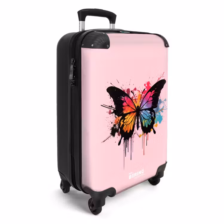 Koffer - Schmetterling malen — 2