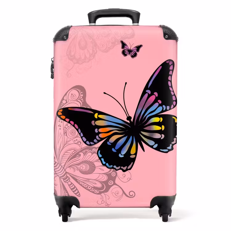 Koffer - Bubblegum-Schmetterling — 1